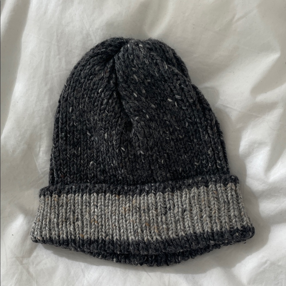 Gray Knit Beanie